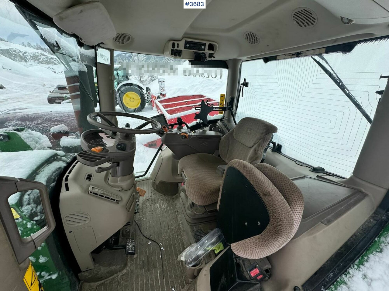 Tracteur agricole 2016 John Deere 6175R 4x4 w/ front loader: photos 20