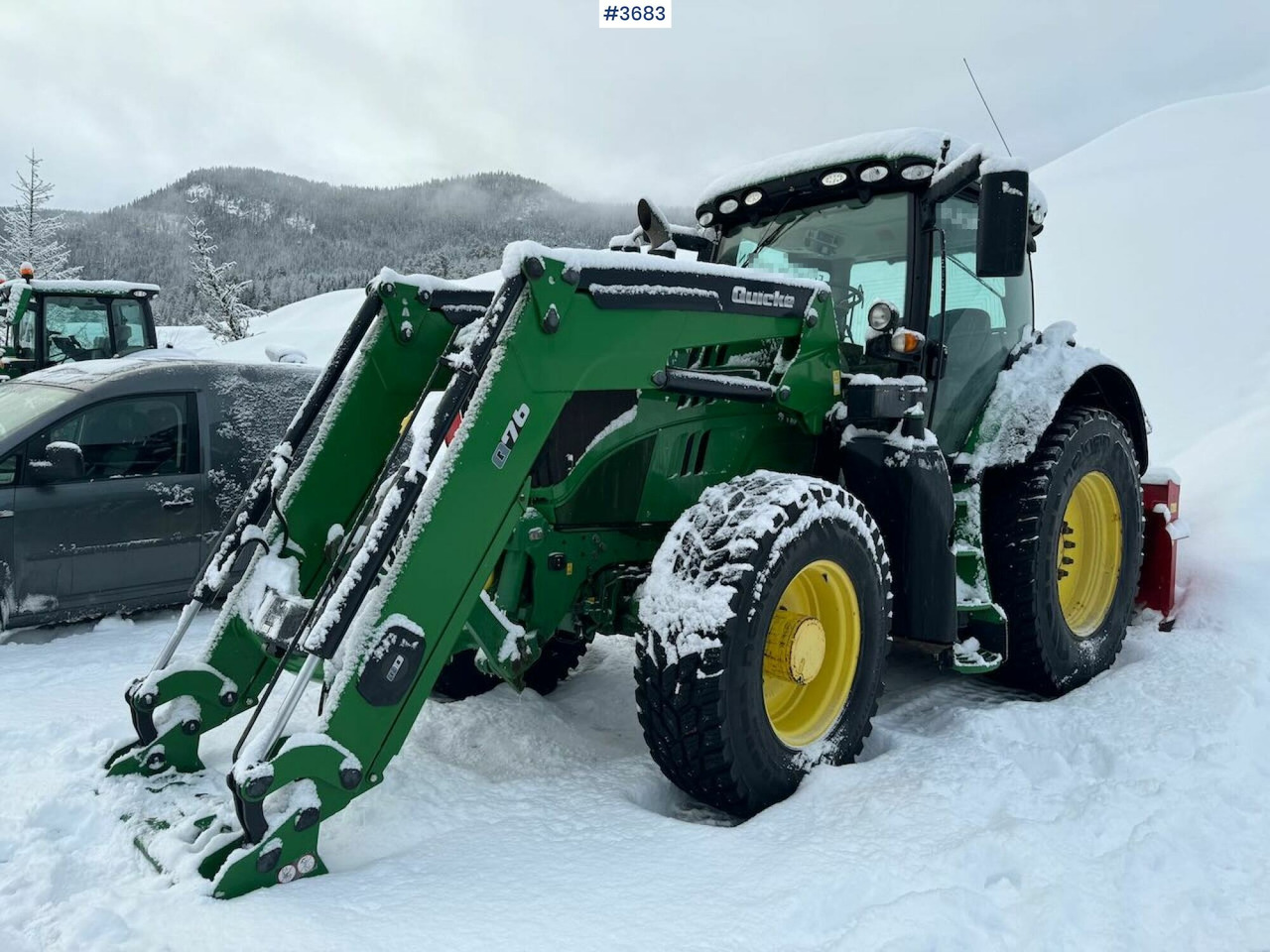 2016 John Deere 6175R 4x4 w/ front loader - Tracteur agricole: photos 2 2016 John Deere 6175R 4x4 w/ front loader - Tracteur agricole: photos 2
