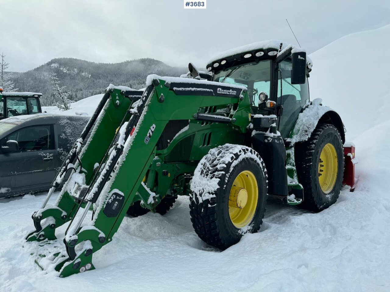 2016 John Deere 6175R 4x4 w/ front loader - Tracteur agricole: photos 3 2016 John Deere 6175R 4x4 w/ front loader - Tracteur agricole: photos 3