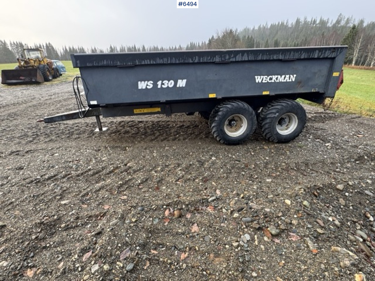 2016 Weckman WS130M dump trailer - Benne agricole: photos 1 2016 Weckman WS130M dump trailer - Benne agricole: photos 1