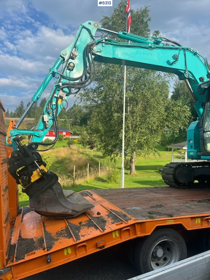 2017 Kobelco SK75SR-3E w/Rotortilt, sanding bucket and narrow bucket. Comes with new certification! - Pelle: photos 3 2017 Kobelco SK75SR-3E w/Rotortilt, sanding bucket and narrow bucket. Comes with new certification! - Pelle: photos 3