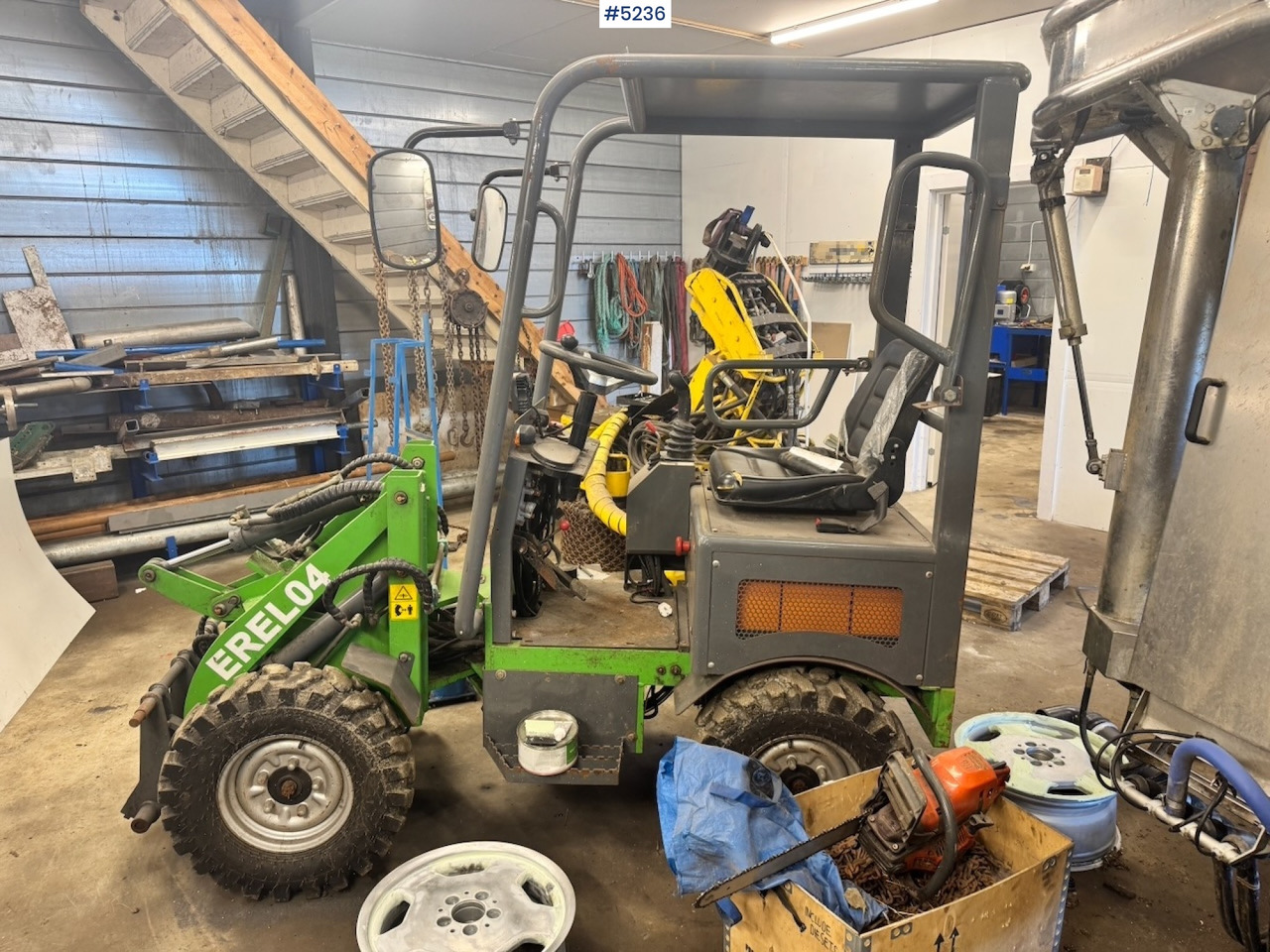 2019 Everun Erel 04 Skid Steer Loader w/ Bucket - Valet de ferme: photos 1 2019 Everun Erel 04 Skid Steer Loader w/ Bucket - Valet de ferme: photos 1