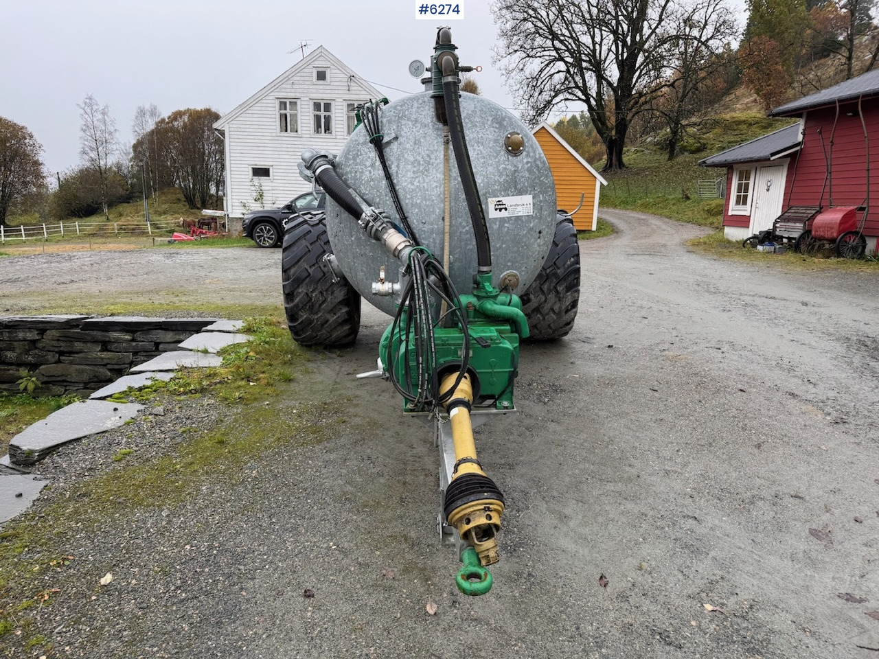 2024 Garcia C-60 6000 liter manure wagon w/ vacuum, combi and cannon. - Tonne à lisier: photos 3 2024 Garcia C-60 6000 liter manure wagon w/ vacuum, combi and cannon. - Tonne à lisier: photos 3