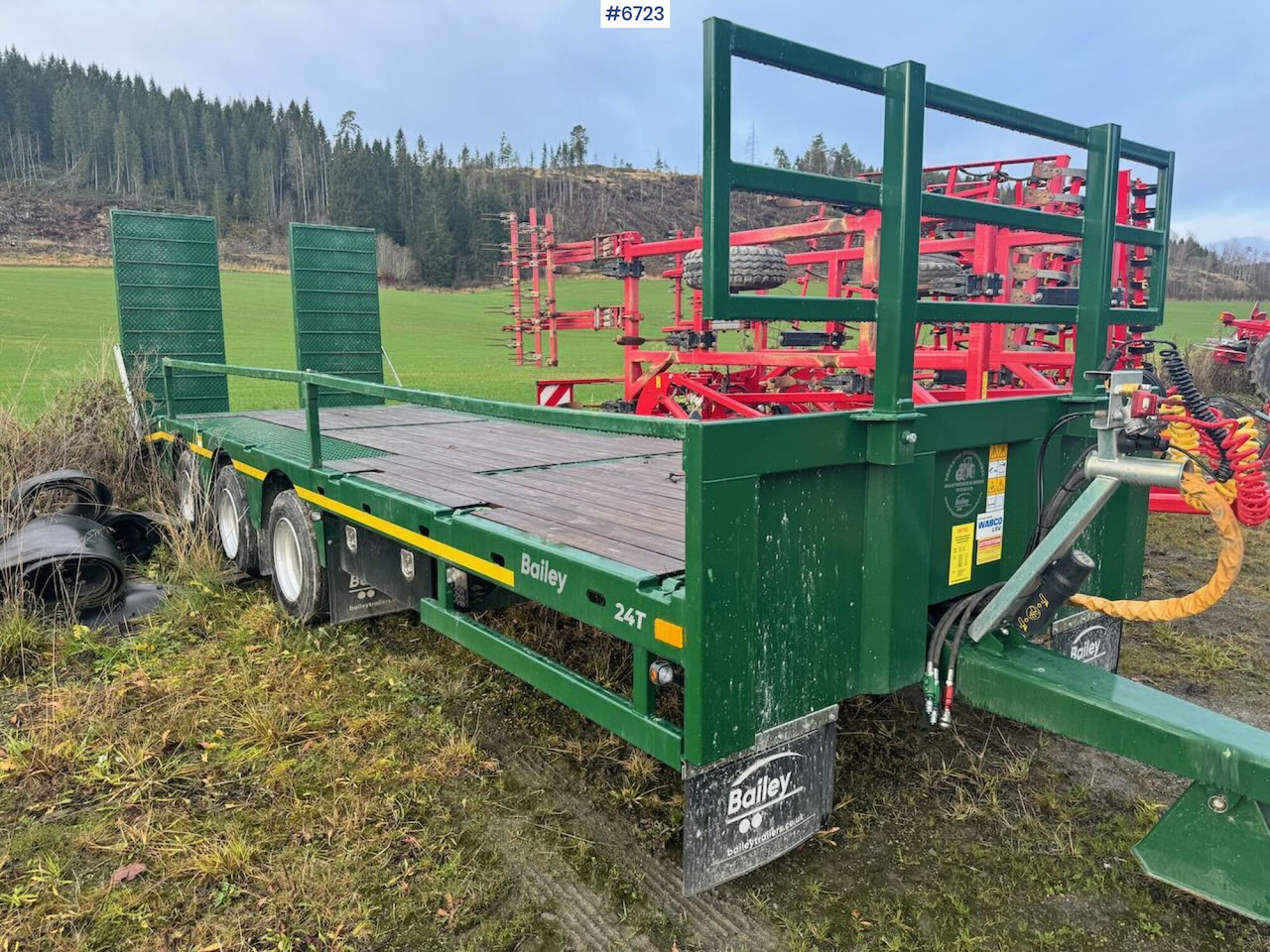 2025 Bailey 24T 2025 Bailey 24T Machine Trailer - Remorque porte-engin surbaissée: photos 2 2025 Bailey 24T 2025 Bailey 24T Machine Trailer - Remorque porte-engin surbaissée: photos 2