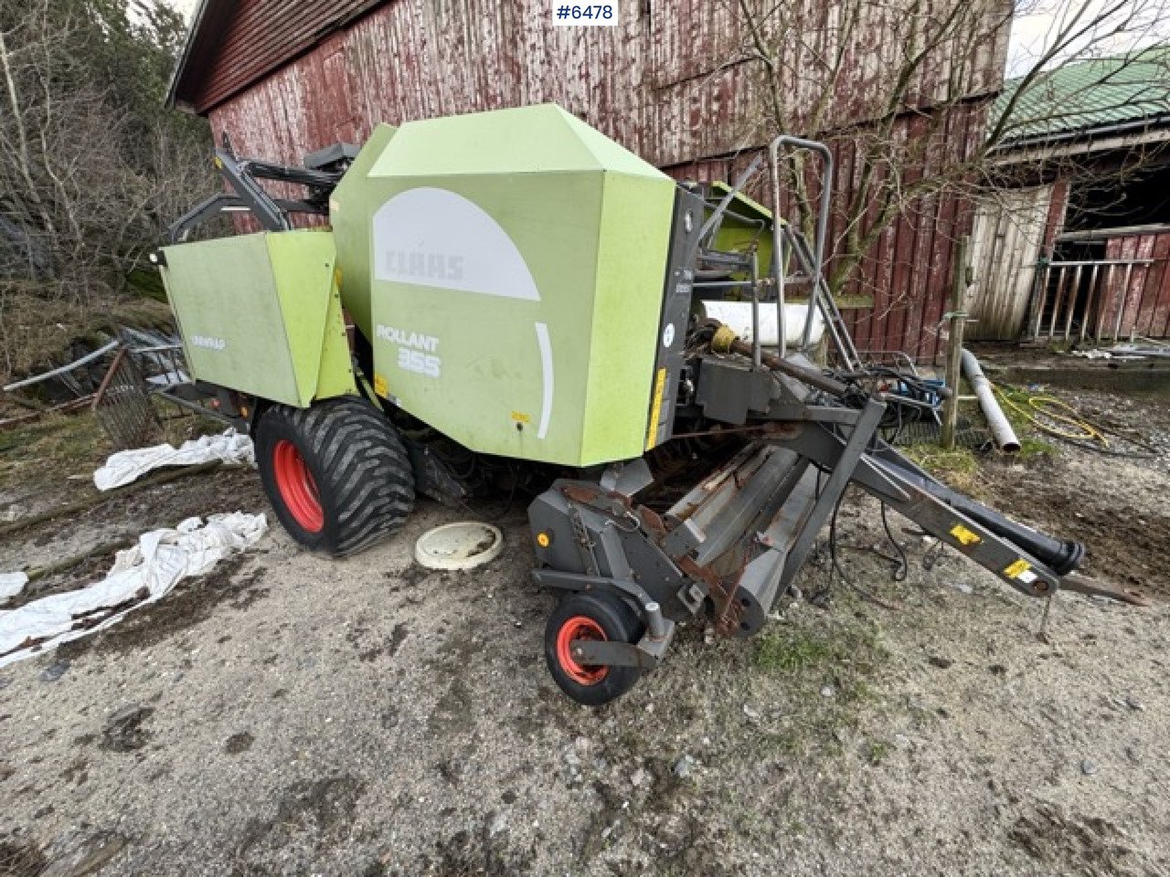 Claas Rollant 255 Uniwrap – 2010 model Condition: Repair project / for parts - Matériel de fenaison: photos 3 Claas Rollant 255 Uniwrap – 2010 model Condition: Repair project / for parts - Matériel de fenaison: photos 3