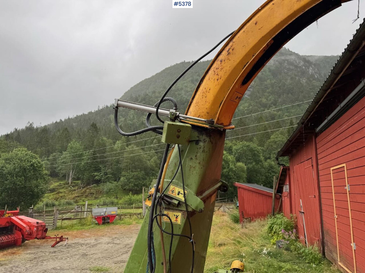 English: Serigstad FS 134 Forage Harvester with Frame - Matériel de fenaison: photos 5 English: Serigstad FS 134 Forage Harvester with Frame - Matériel de fenaison: photos 5