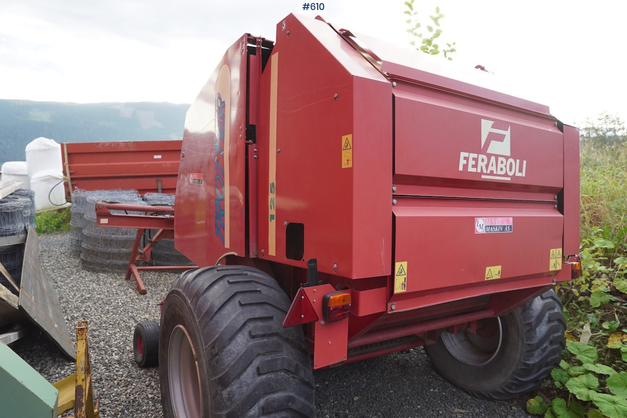 Feraboli Trotter 125 round baler - Matériel de fenaison: photos 5 Feraboli Trotter 125 round baler - Matériel de fenaison: photos 5