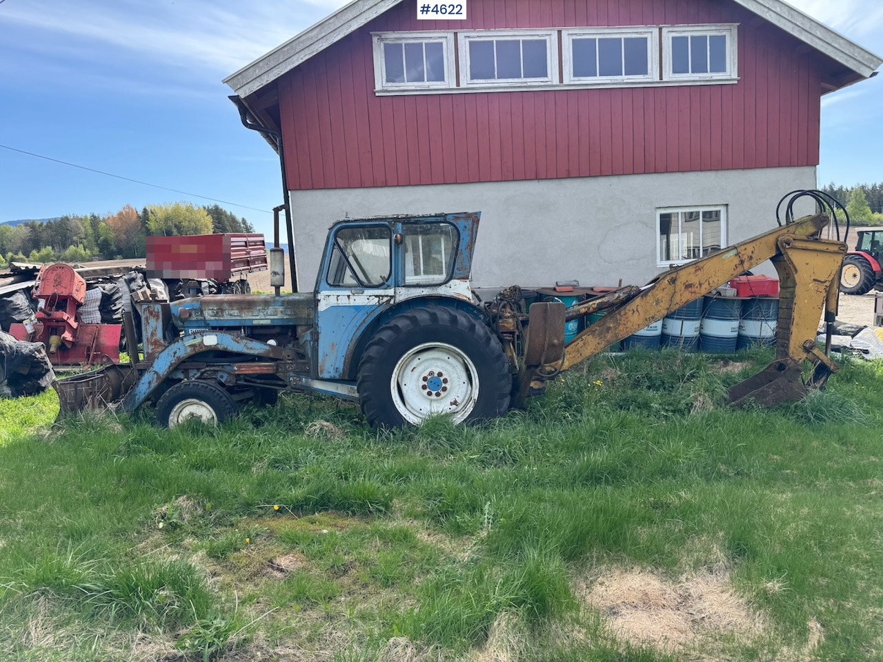 Ford 5000 Backhoe Loader. - Tracteur agricole: photos 2 Ford 5000 Backhoe Loader. - Tracteur agricole: photos 2