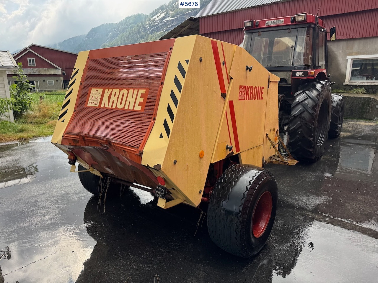 Krone KR 125 Round Baler - Matériel de fenaison: photos 3 Krone KR 125 Round Baler - Matériel de fenaison: photos 3