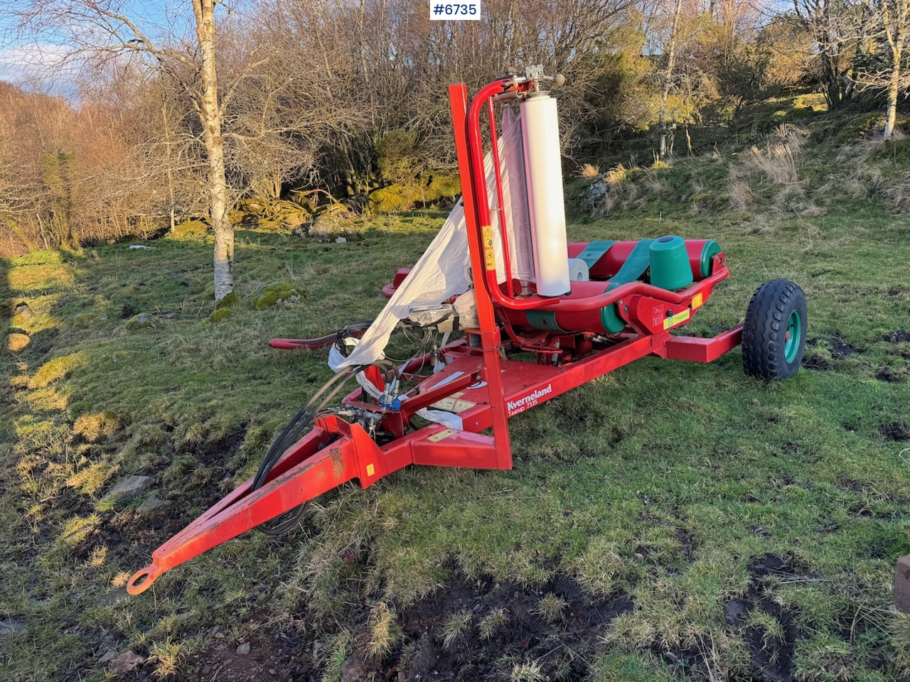 Kverneland Taarup 7335 Round Bale Wrapper - Matériel de fenaison: photos 3 Kverneland Taarup 7335 Round Bale Wrapper - Matériel de fenaison: photos 3