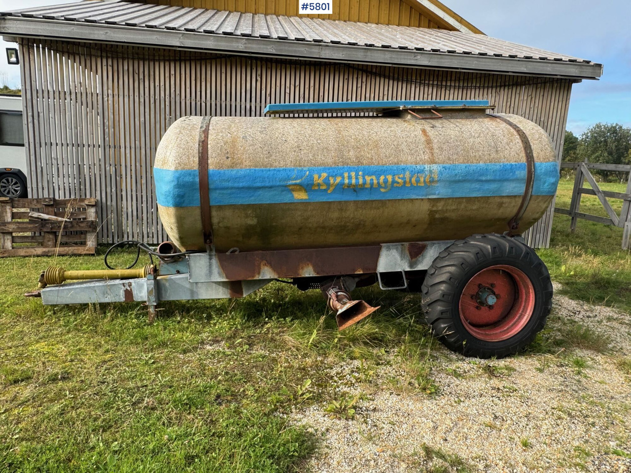 Kyllingstad Manure wagon - Tonne à lisier: photos 1 Kyllingstad Manure wagon - Tonne à lisier: photos 1