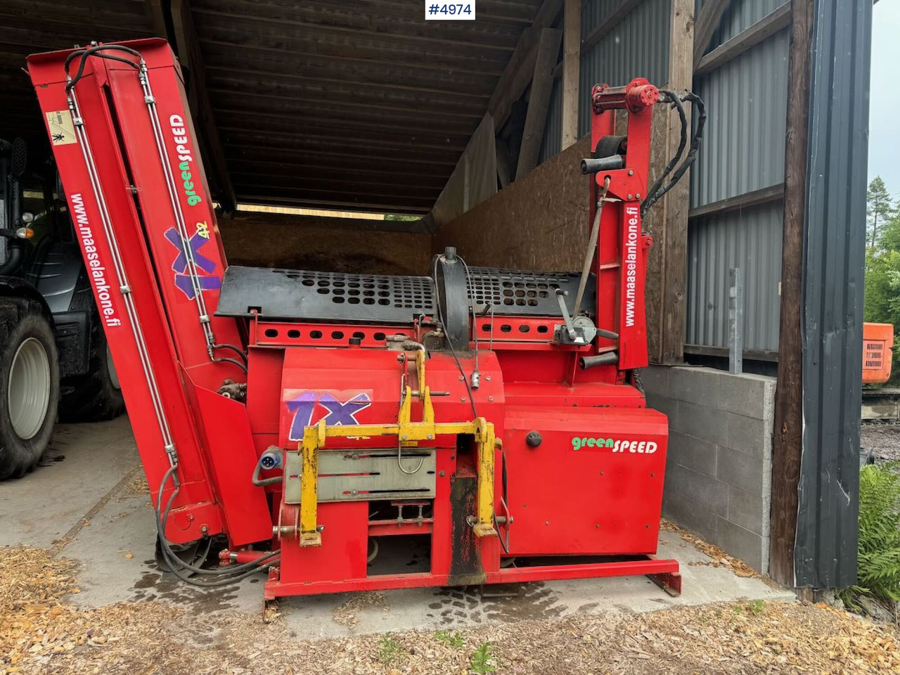 2008 Hakki Pilke 1X 42 Greenspeed wood chipper - Matériel forestier: photos 1 2008 Hakki Pilke 1X 42 Greenspeed wood chipper - Matériel forestier: photos 1