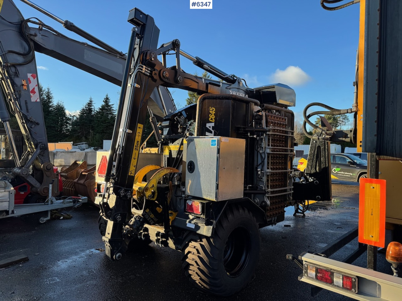 2023 Kesla C645 Wood chipper w/ crane. - Matériel forestier: photos 5 2023 Kesla C645 Wood chipper w/ crane. - Matériel forestier: photos 5