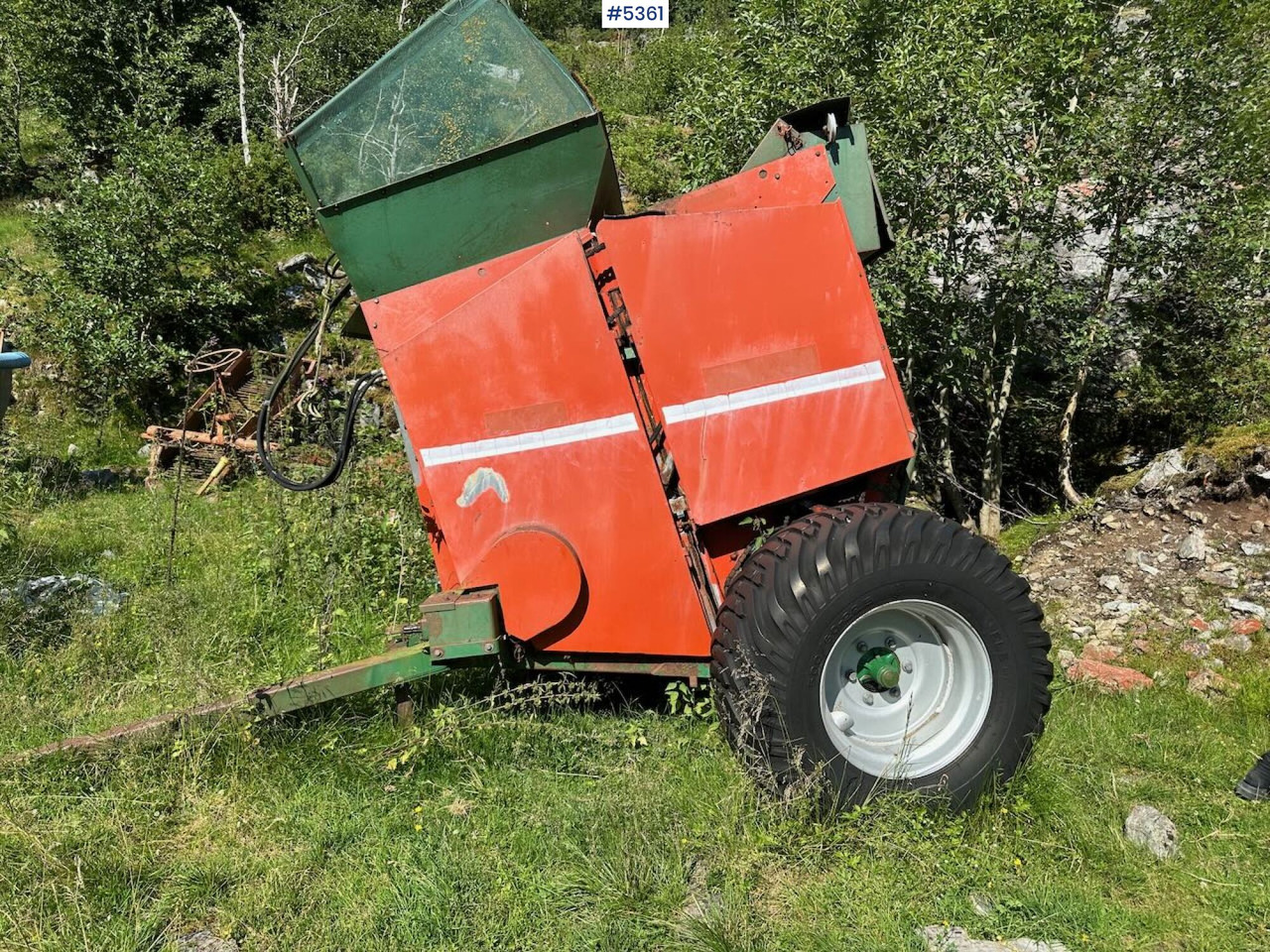 Orkel GP 1200 round baler. - Matériel de fenaison: photos 3 Orkel GP 1200 round baler. - Matériel de fenaison: photos 3