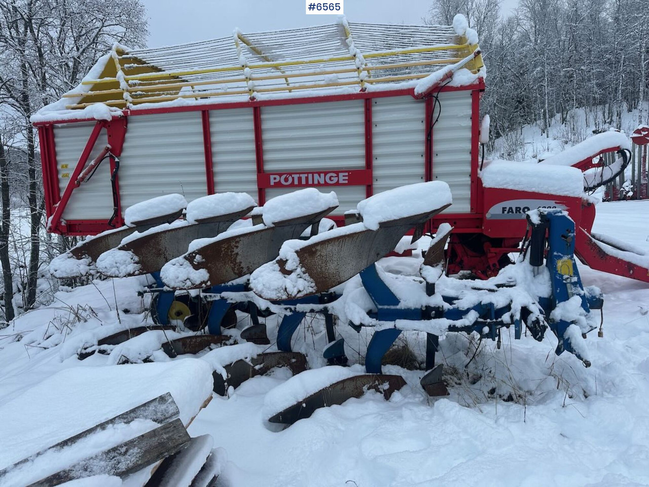 Øverum DX490H 4-blade reversible plough - Outils du sol: photos 2 Øverum DX490H 4-blade reversible plough - Outils du sol: photos 2