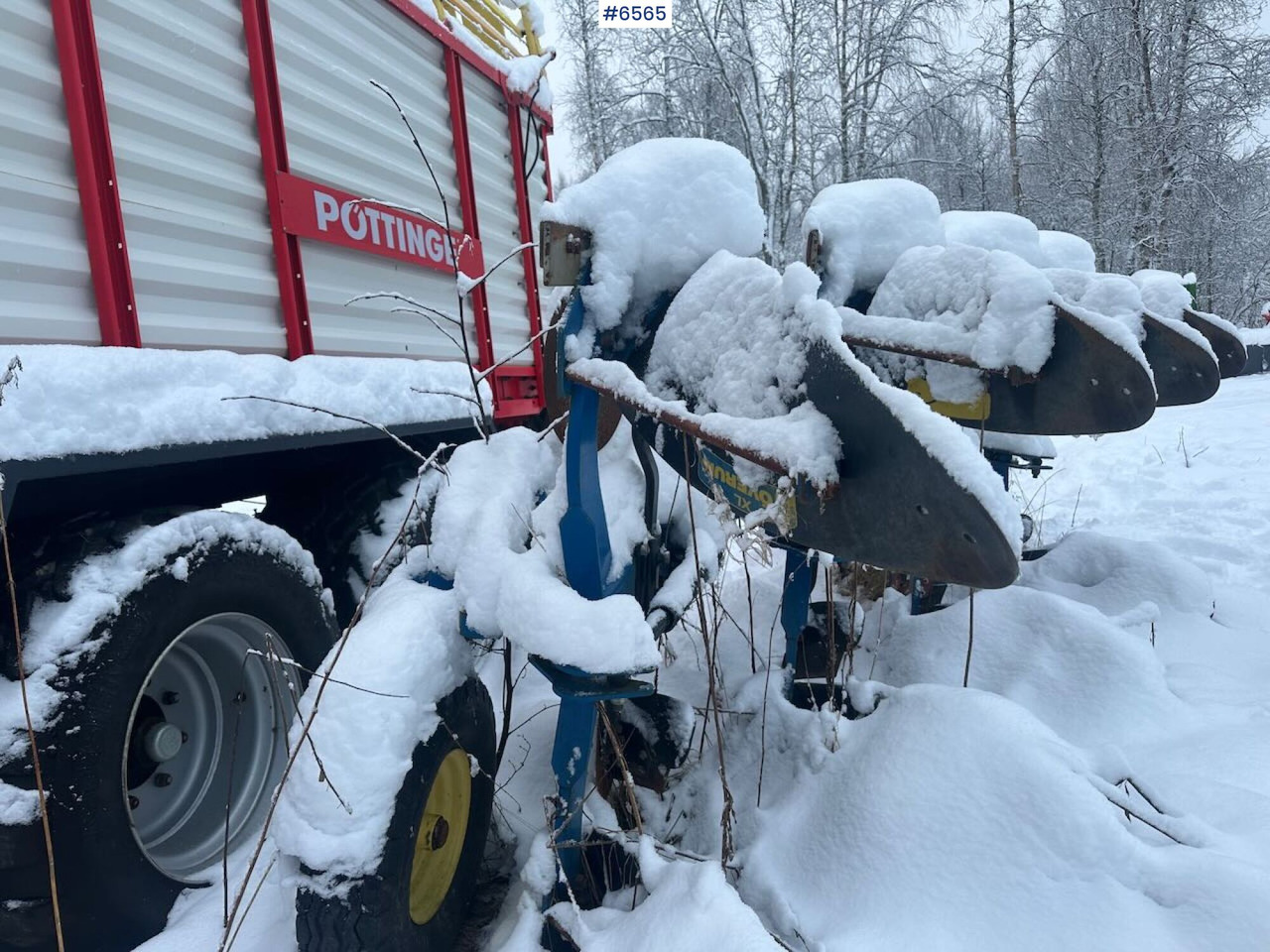 Øverum DX490H 4-blade reversible plough - Outils du sol: photos 4 Øverum DX490H 4-blade reversible plough - Outils du sol: photos 4