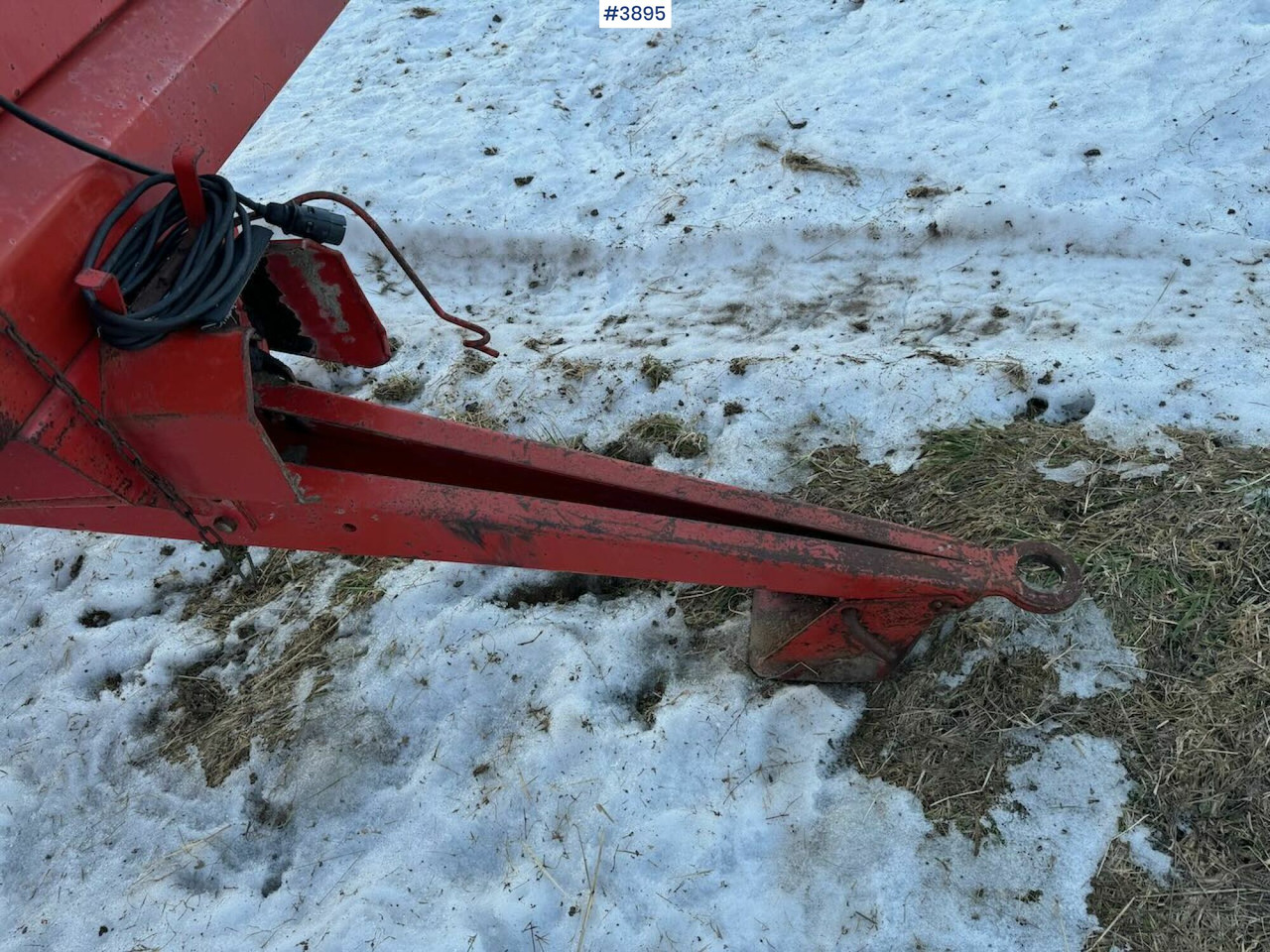 Matériel de fenaison Underhaug 7000 unloader wagon: photos 11 Matériel de fenaison Underhaug 7000 unloader wagon: photos 11
