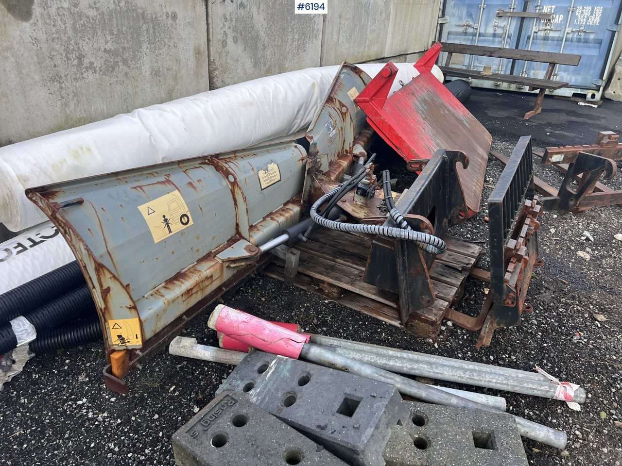 Tellefsdal folding plough for tractor - Véhicule de voirie/ Spécial: photos 5 Tellefsdal folding plough for tractor - Véhicule de voirie/ Spécial: photos 5