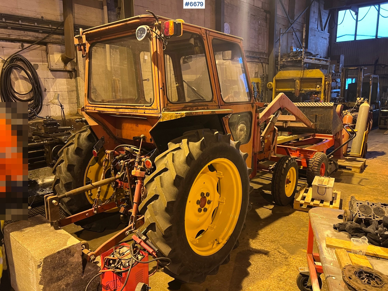 Volvo T430K traktor m/ frontlaster og skuffe - Tracteur agricole: photos 2 Volvo T430K traktor m/ frontlaster og skuffe - Tracteur agricole: photos 2