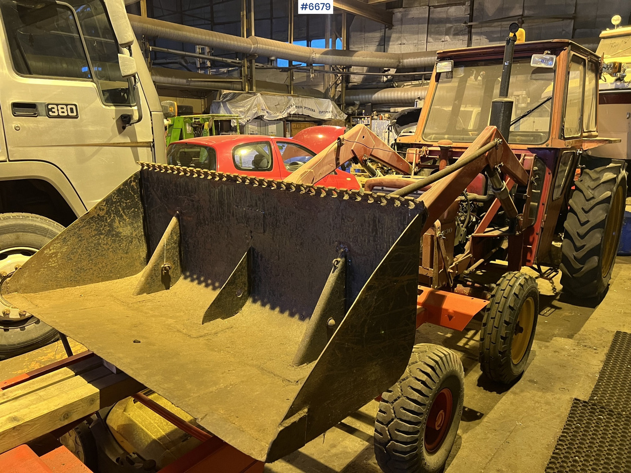 Volvo T430K traktor m/ frontlaster og skuffe - Tracteur agricole: photos 5 Volvo T430K traktor m/ frontlaster og skuffe - Tracteur agricole: photos 5