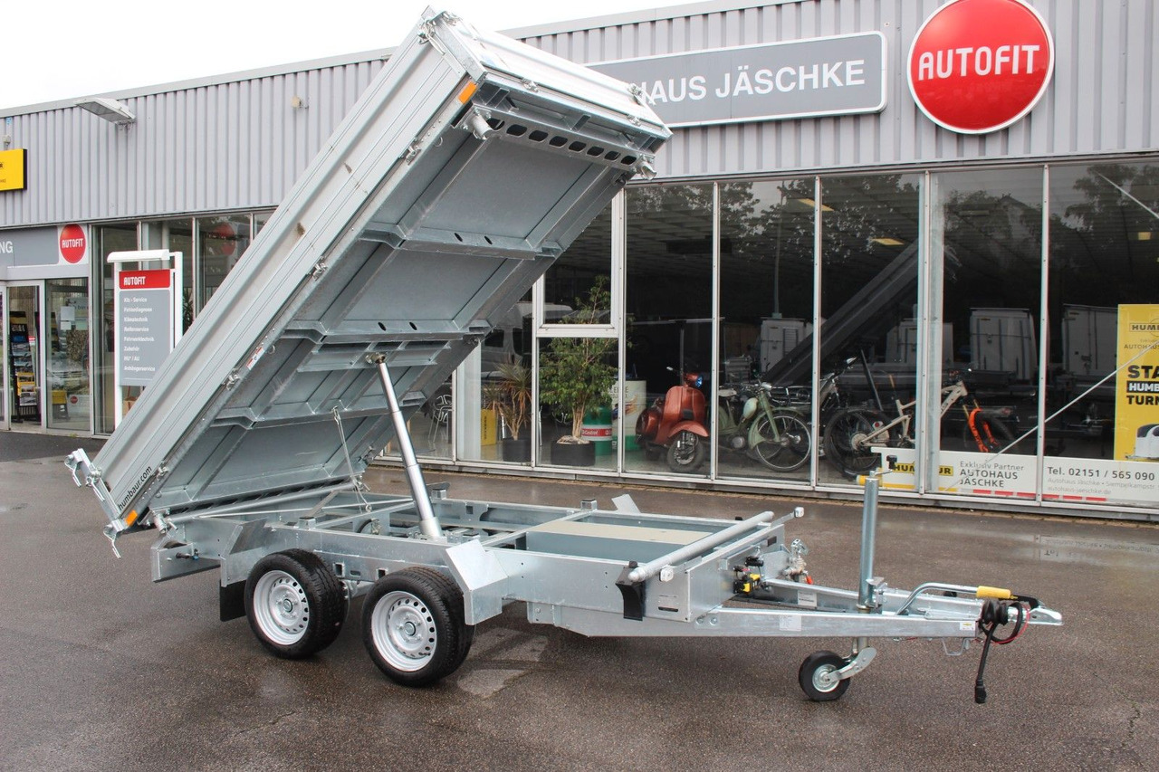 Humbaur Kipper HTK 3000.31 E-PUMPE 3SeitenKipper Alu - Remorque benne: photos 1 Humbaur Kipper HTK 3000.31 E-PUMPE 3SeitenKipper Alu - Remorque benne: photos 1