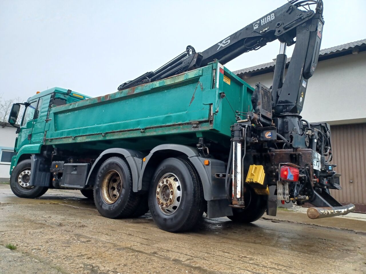 MAN TGS 26.360 - Camion benne, Camion grue: photos 2 MAN TGS 26.360 - Camion benne, Camion grue: photos 2