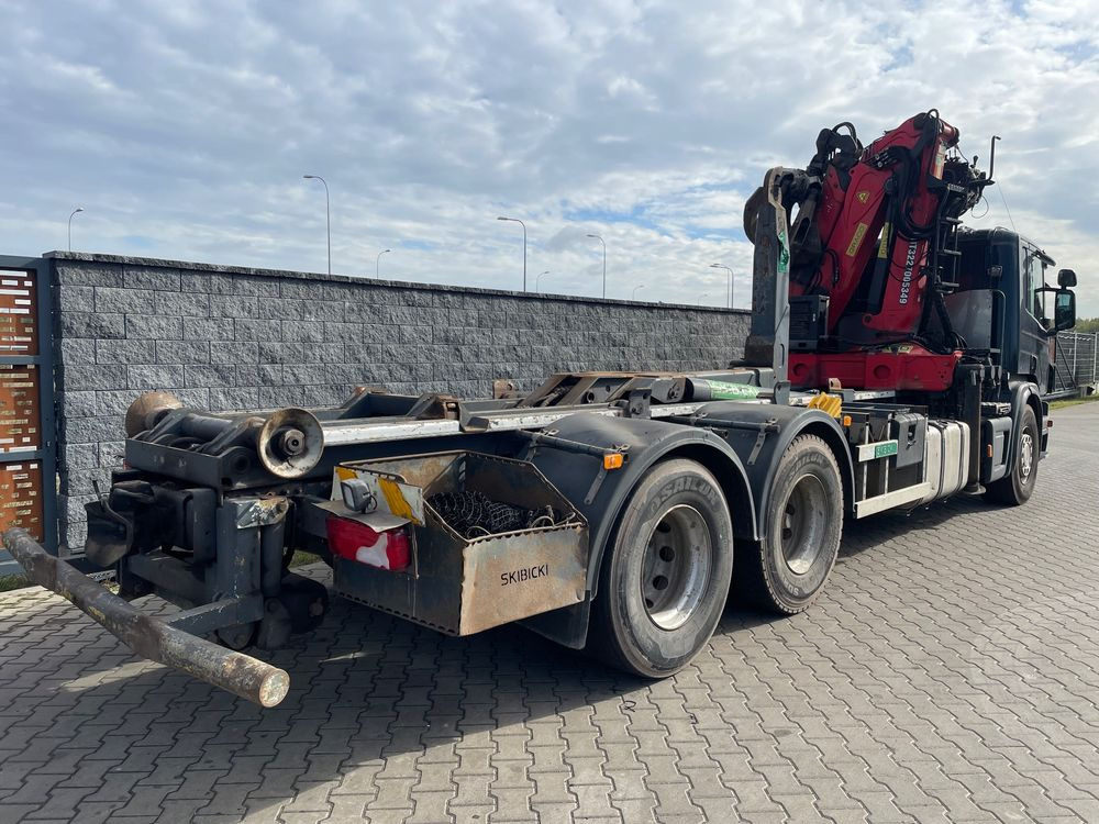 Scania P 400 6X2 Hakowiec Skibicki HDS GRACO - Camion ampliroll, Camion grue: photos 3 Scania P 400 6X2 Hakowiec Skibicki HDS GRACO - Camion ampliroll, Camion grue: photos 3