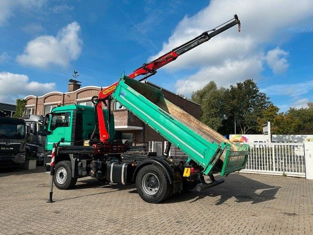 MAN 18.460 MEILLER 3SKipp PALFINGER PK 12002EH 4x2 - Camion benne, Camion grue: photos 5 MAN 18.460 MEILLER 3SKipp PALFINGER PK 12002EH 4x2 - Camion benne, Camion grue: photos 5