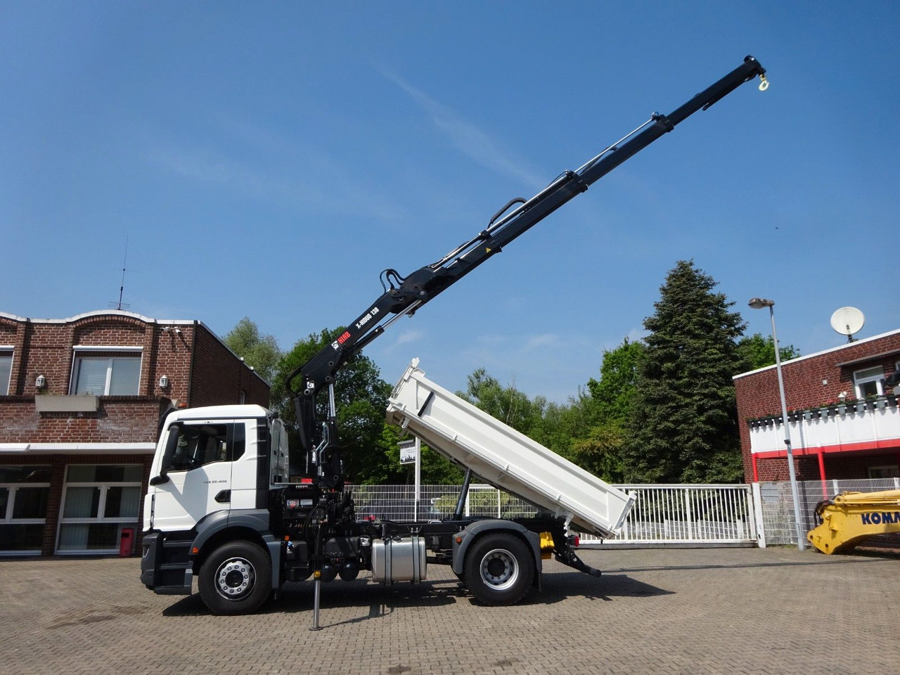 MAN 22.400 TGS + HIAB X-HIDUO 138 Kran - Camion benne, Camion grue: photos 4 MAN 22.400 TGS + HIAB X-HIDUO 138 Kran - Camion benne, Camion grue: photos 4