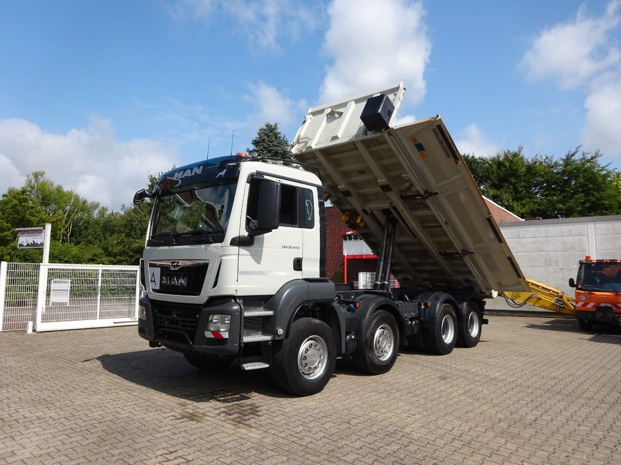MAN 35.470 TGS MEILLER 3Skipper + Bordmatik 8x4 - Camion benne: photos 1 MAN 35.470 TGS MEILLER 3Skipper + Bordmatik 8x4 - Camion benne: photos 1