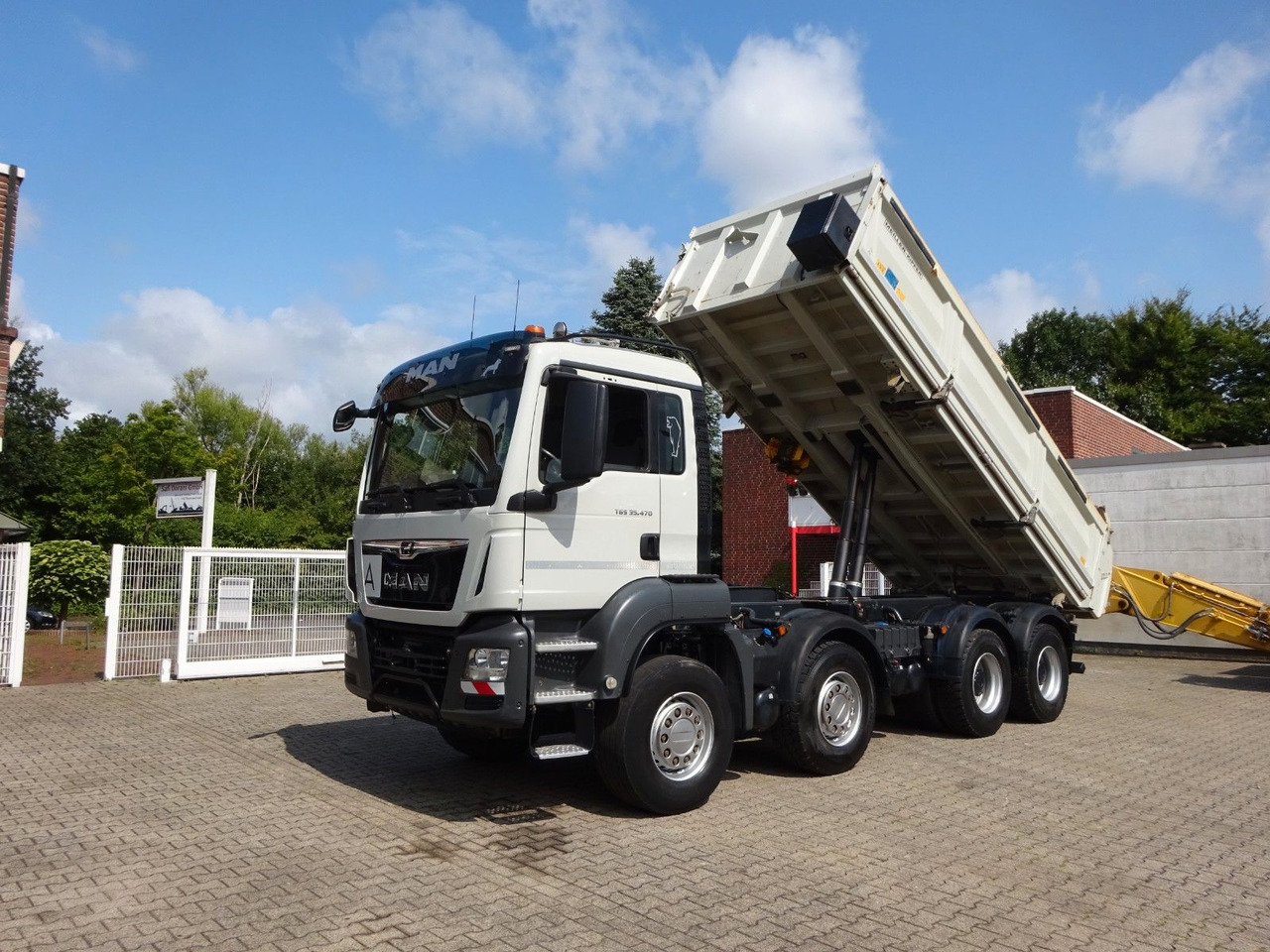 MAN 35.470 TGS MEILLER 3Skipper + Bordmatik 8x4 - Camion benne: photos 2 MAN 35.470 TGS MEILLER 3Skipper + Bordmatik 8x4 - Camion benne: photos 2