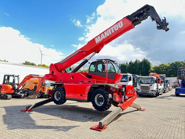 Manitou Teleskoplader MRT 2470+ Privilege 772691 Rot - Chariot télescopique: photos 1 Manitou Teleskoplader MRT 2470+ Privilege 772691 Rot - Chariot télescopique: photos 1