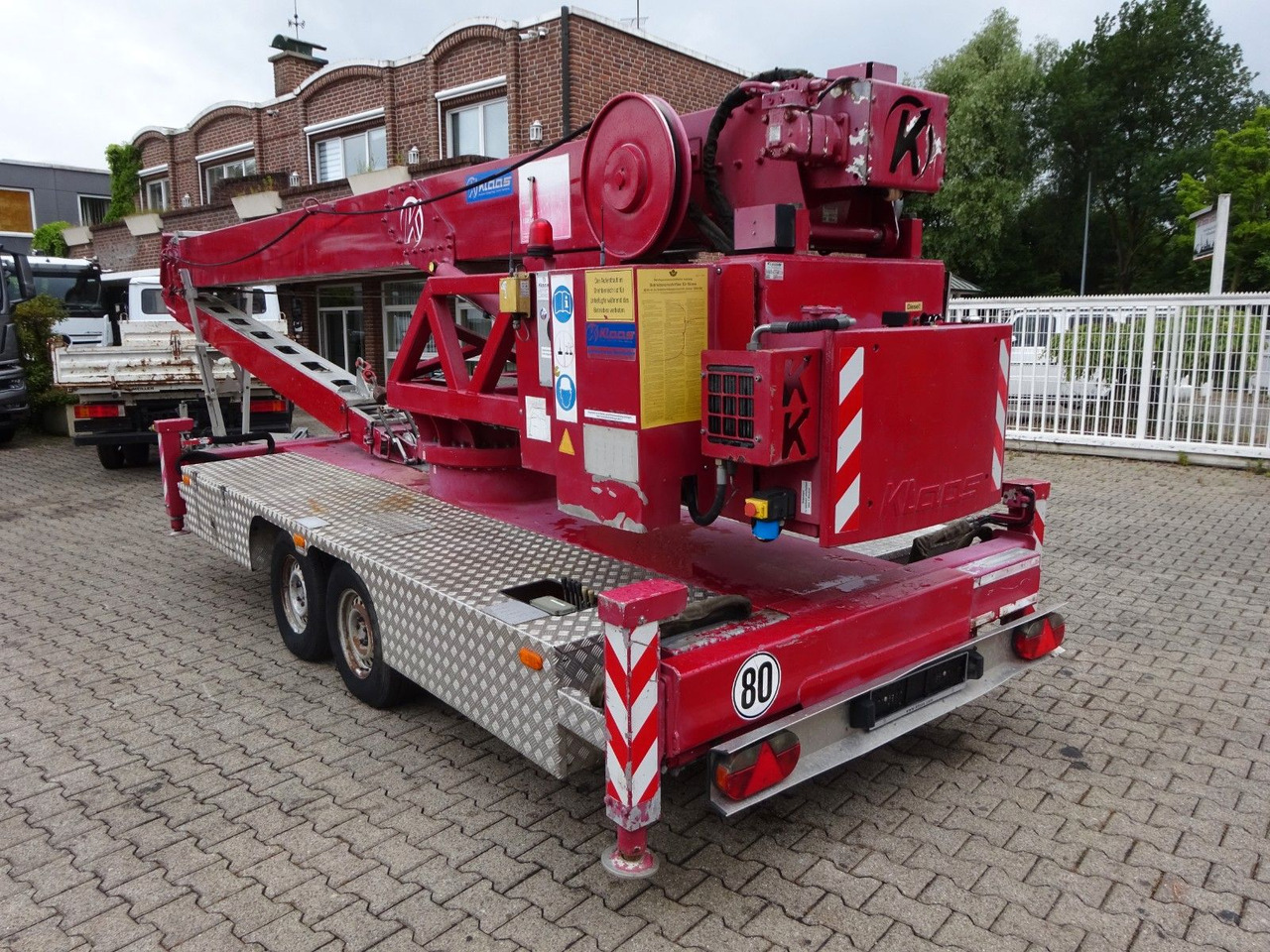 KLAAS-ALU-Kran K20/30 TS Anhänger 30 Meter - Remorque: photos 3 KLAAS-ALU-Kran K20/30 TS Anhänger 30 Meter - Remorque: photos 3