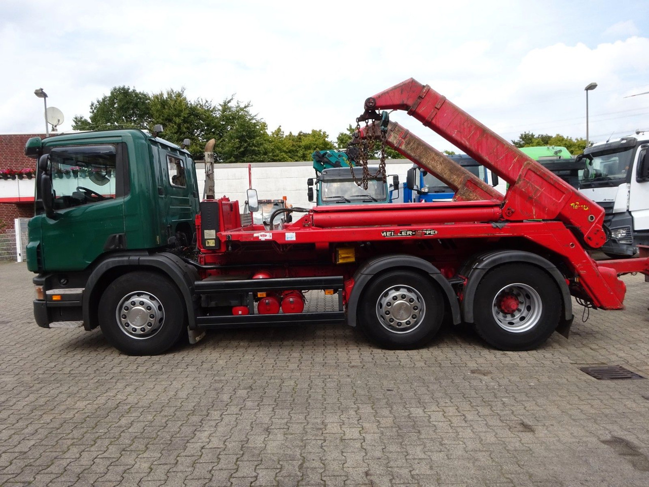 Scania P310 Absetzkipper MEILLER mit Lift+Lenkachse 6x2 - Camion benne: photos 4 Scania P310 Absetzkipper MEILLER mit Lift+Lenkachse 6x2 - Camion benne: photos 4