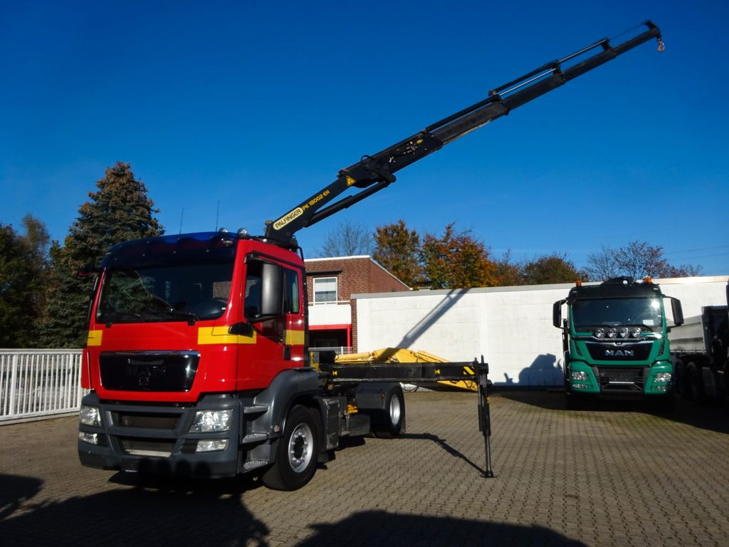 MAN 18.400 TGA SZM + PK 18002 Kran 4x2 - Tracteur routier: photos 4 MAN 18.400 TGA SZM + PK 18002 Kran 4x2 - Tracteur routier: photos 4