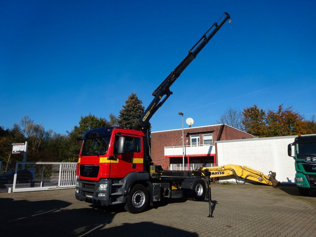 MAN 18.400 TGA SZM + PK 18002 Kran 4x2 - Tracteur routier: photos 3 MAN 18.400 TGA SZM + PK 18002 Kran 4x2 - Tracteur routier: photos 3