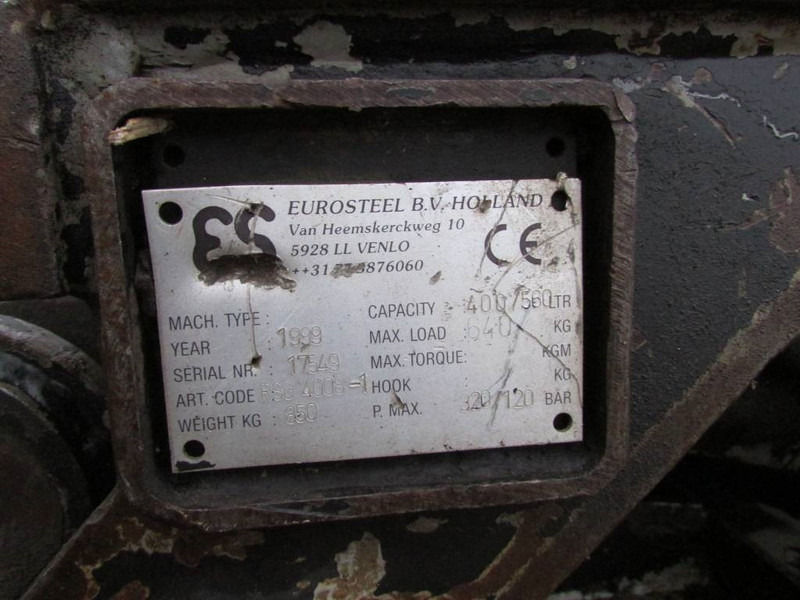 Eurosteel Abbruchgreifer CW 40 / 6.000 EUR - Grappin pour Engins de chantier: photos 3 Eurosteel Abbruchgreifer CW 40 / 6.000 EUR - Grappin pour Engins de chantier: photos 3