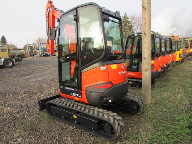 Kubota U 27-4 HI Minibagger 36.500 EUR - Mini pelle: photos 4 Kubota U 27-4 HI Minibagger 36.500 EUR - Mini pelle: photos 4