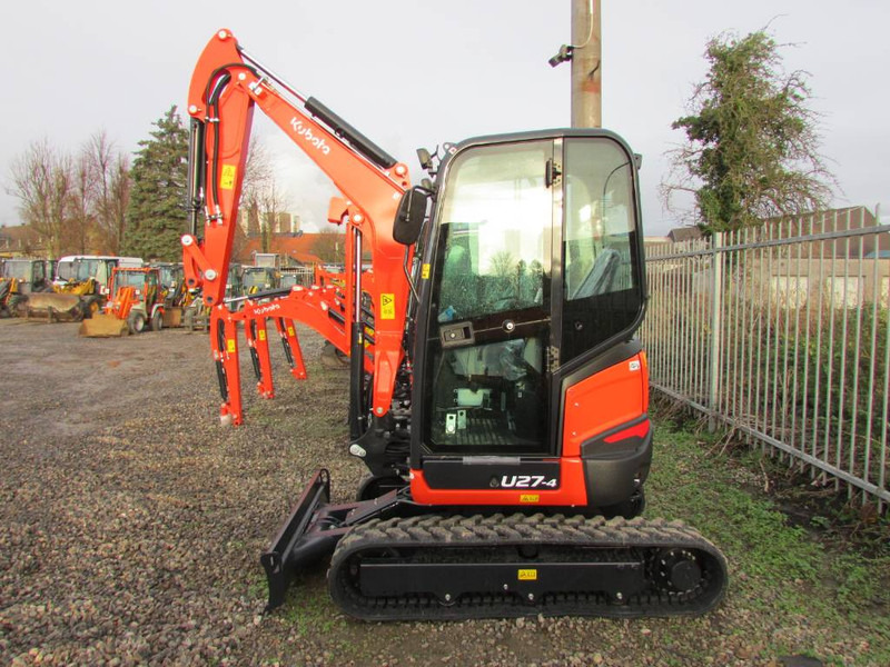 Kubota U 27-4 HI Minibagger 36.500 EUR - Mini pelle: photos 1 Kubota U 27-4 HI Minibagger 36.500 EUR - Mini pelle: photos 1