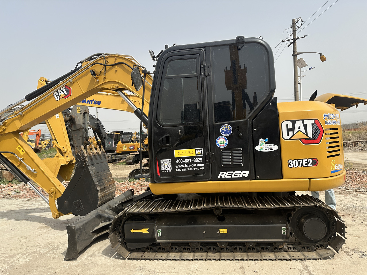 CATERPILLAR 307E2 - Mini pelle: photos 1 CATERPILLAR 307E2 - Mini pelle: photos 1
