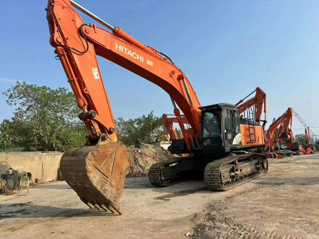 HITACHI ZX470-5G - Pelle sur chenille: photos 1 HITACHI ZX470-5G - Pelle sur chenille: photos 1