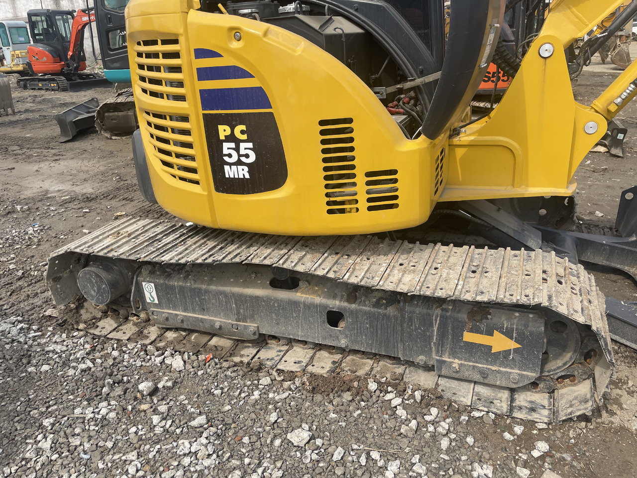KOMATSU PC55MR - Mini pelle: photos 5 KOMATSU PC55MR - Mini pelle: photos 5