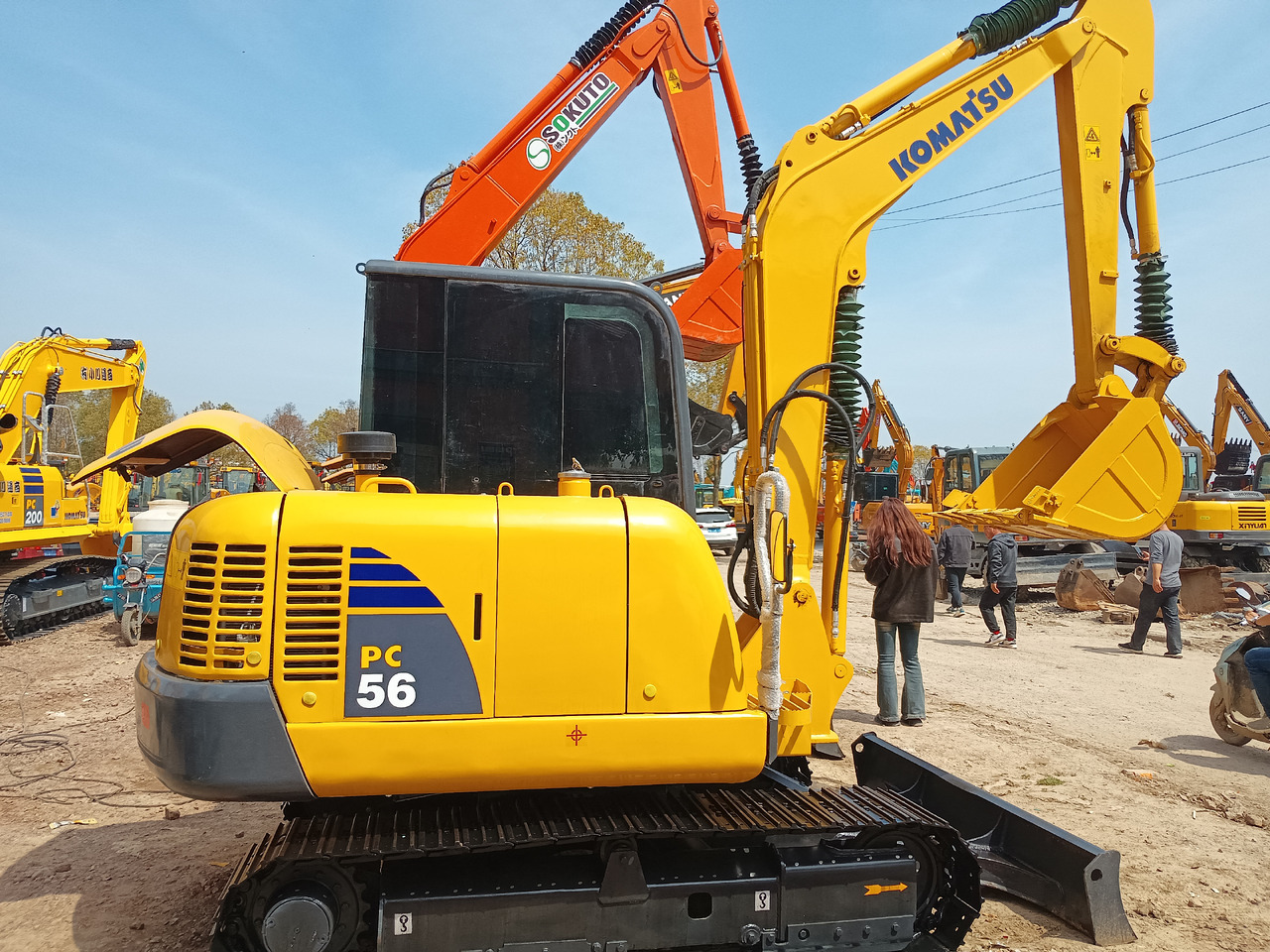 KOMATSU PC56-3 - Mini pelle: photos 3 KOMATSU PC56-3 - Mini pelle: photos 3