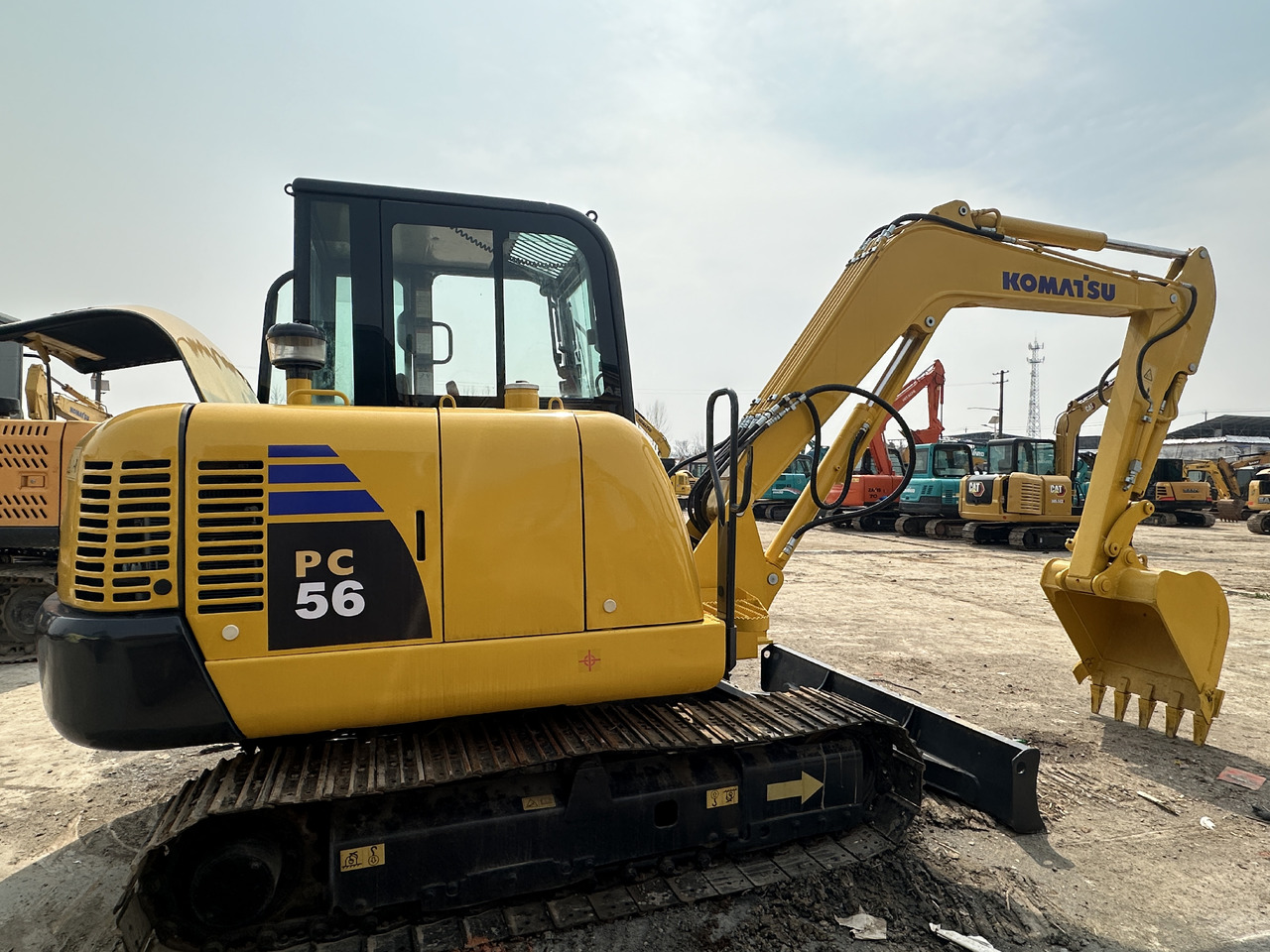 KOMATSU PC56-3 - Mini pelle: photos 2 KOMATSU PC56-3 - Mini pelle: photos 2