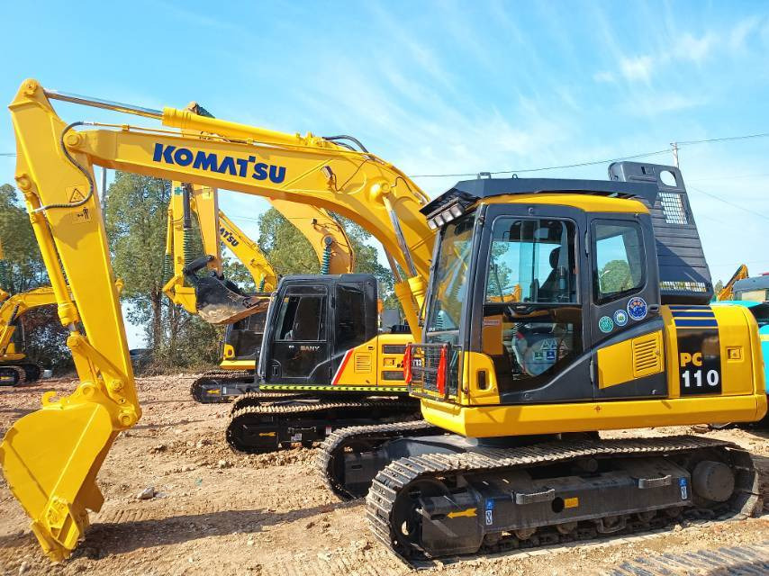 Komatsu PC110 - Pelle sur chenille: photos 2 Komatsu PC110 - Pelle sur chenille: photos 2