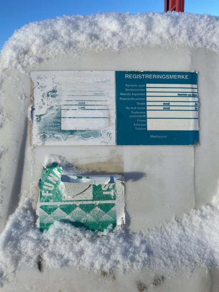 Åkersprøyte - Pulvé porté: photos 3 Åkersprøyte - Pulvé porté: photos 3