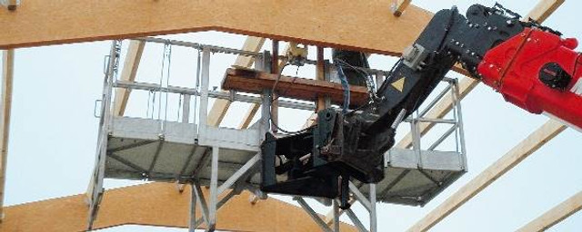 Manitou OHR Platform 1000 kg | 2018 - Accessoire pour Engins de chantier: photos 1 Manitou OHR Platform 1000 kg | 2018 - Accessoire pour Engins de chantier: photos 1