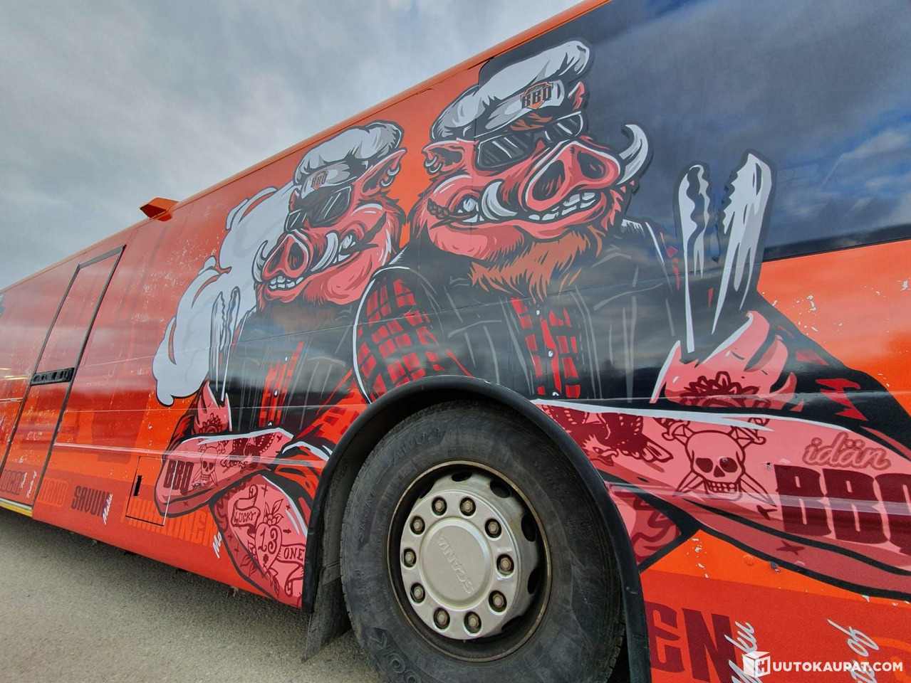 Scania Scala FOODTRUCK, built 2002, Ilomantsi - Bus, Camion magasin: photos 5 Scania Scala FOODTRUCK, built 2002, Ilomantsi - Bus, Camion magasin: photos 5