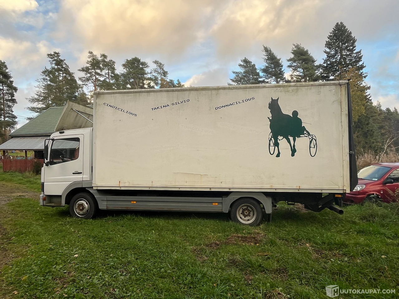 Mercedes-Benz Atego, hevoskuljetusauto, 2000, Inkoo - Camion: photos 5 Mercedes-Benz Atego, hevoskuljetusauto, 2000, Inkoo - Camion: photos 5