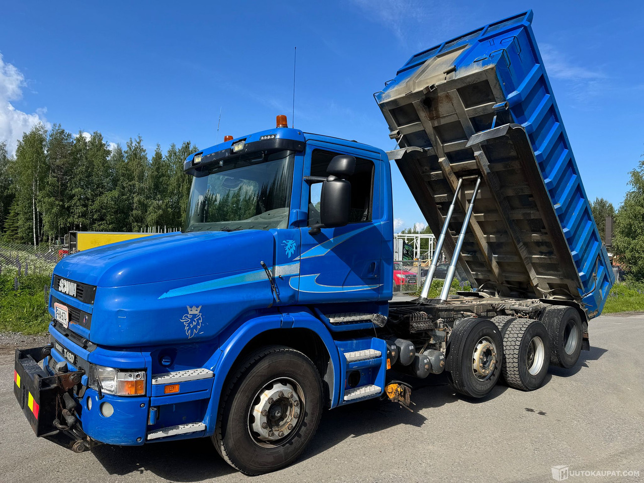 Scania T420 8x2, 2005, Viitasaari - Camion: photos 1 Scania T420 8x2, 2005, Viitasaari - Camion: photos 1